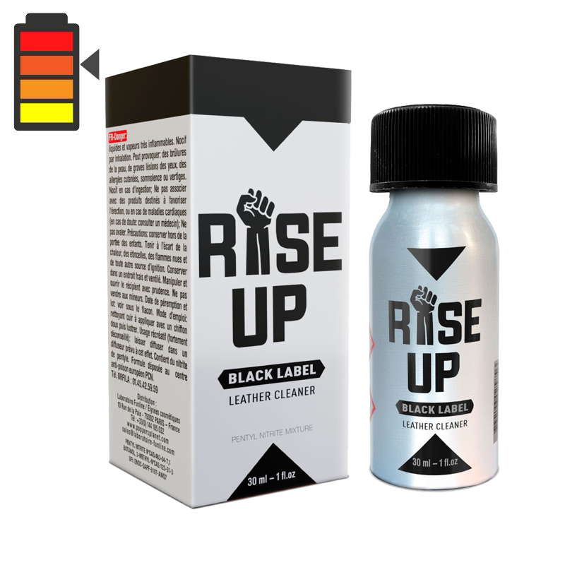 Rise Up Black Label 30ml : El mejor de todos - Tienda Poppers