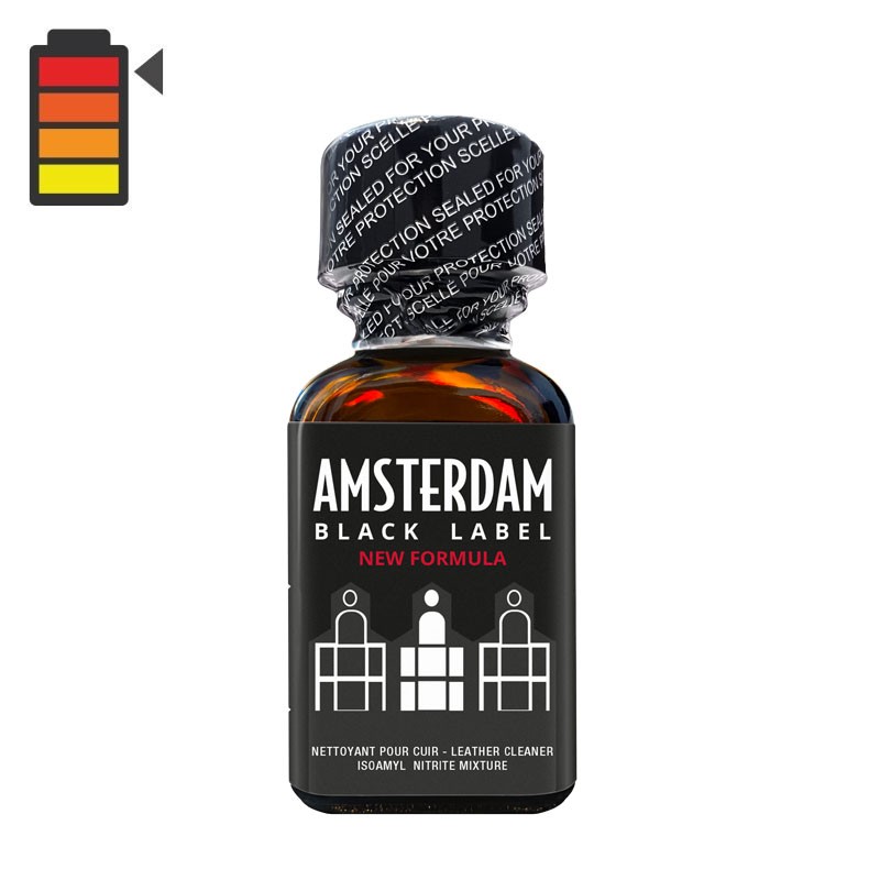 Poppers Amyl Amsterdam Black Label 25ml